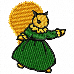 Rabbits Embroidery Design 2